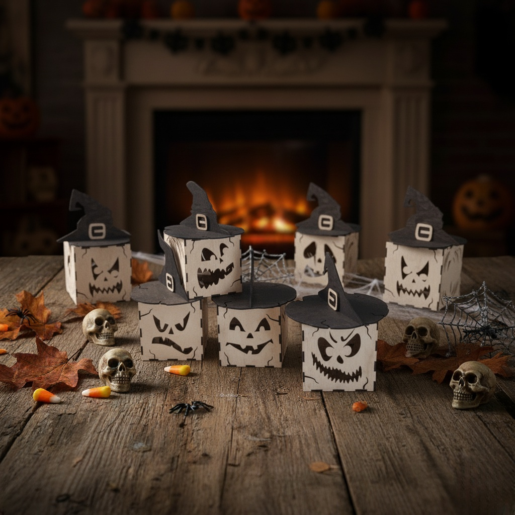 Halloween Lanterns 5x5